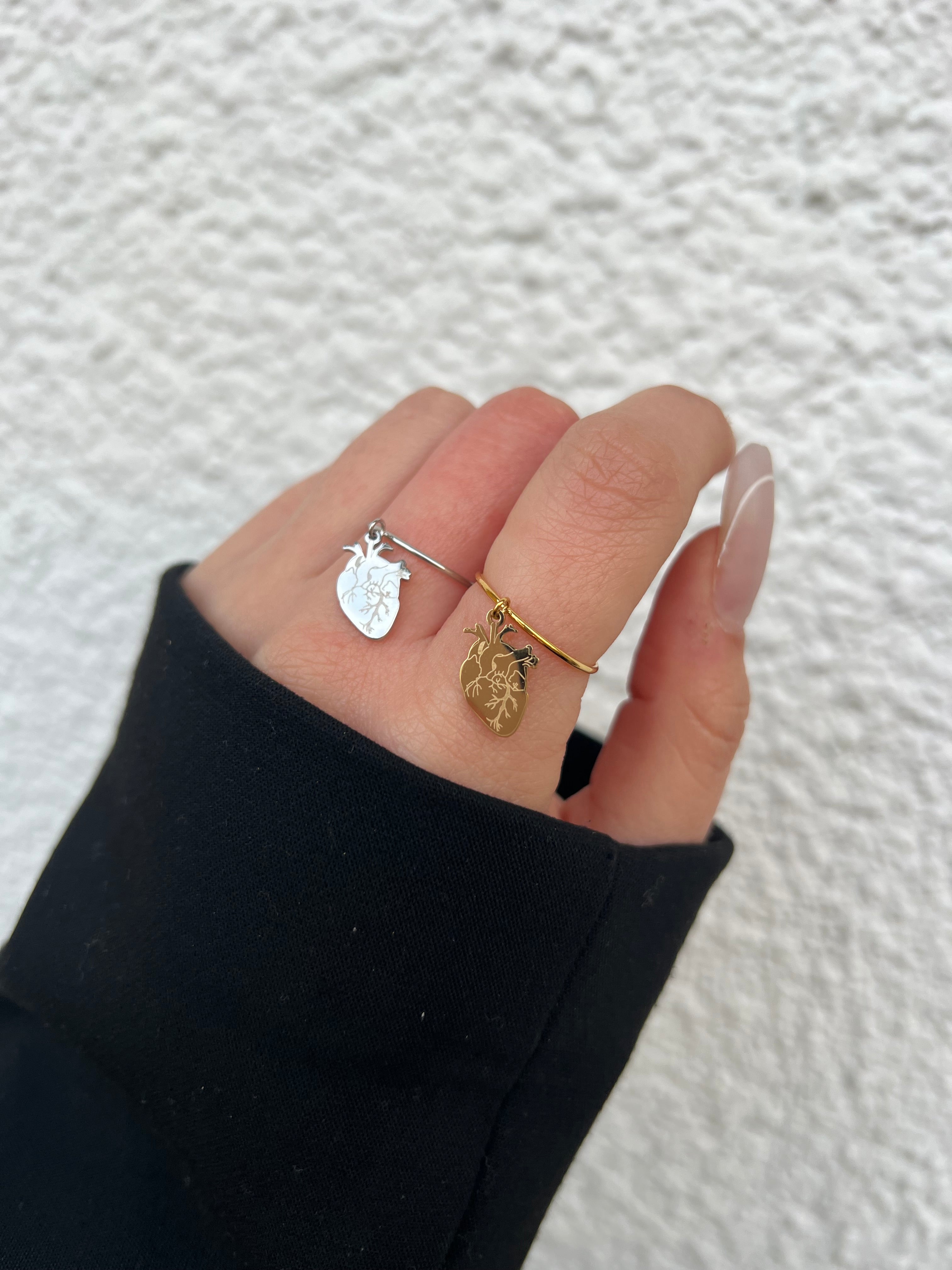 Anello Sacro Cuore Personalizzabile