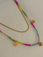 Collana love color due fili